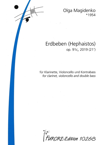 Erdbeben (Hephaistos), Op. 91c : Für Klarinette, Violoncello und Kontrabass (2019).
