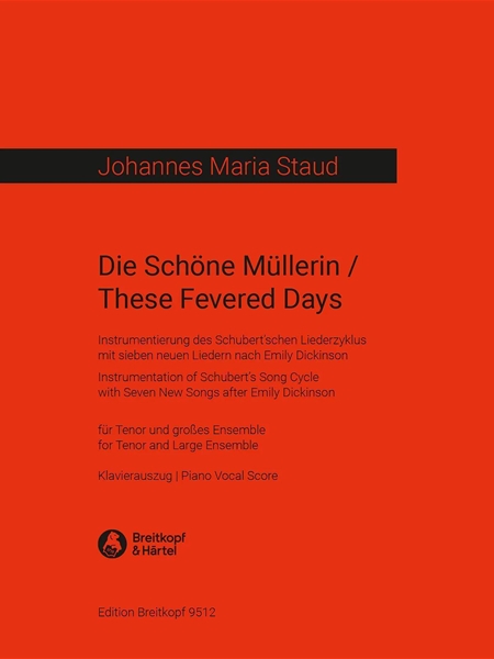 Die Schöne Müllerin : Für Tenor und Großes Ensemble.