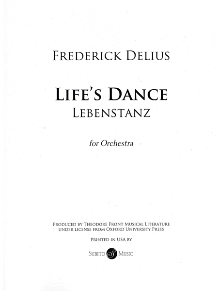 Life's Dance : For Orchestra.