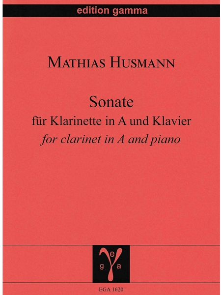 Sonate : Für Klarinette In A und Klavier.