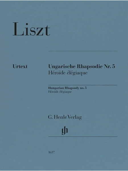 Ungarische Rhapsodie Nr. 5 - Héroïde Élégiaque : Für Klavier / edited by Peter Jost.