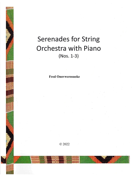 Serenades For String Orchestra With Piano, Nos. 1-3.