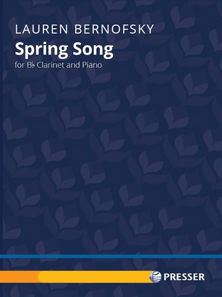 Spring Song : For B Flat Clarinet and Piano.