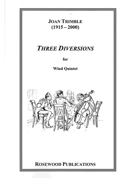 Three Diversions : For Wind Quintet.