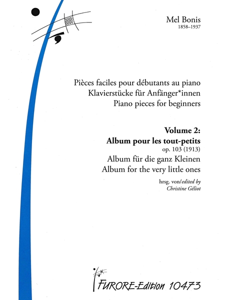 Pièces Faciles Pour Débutants Au Piano = Piano Pieces For Beginners, Vol. 2 / Ed. Christine Géliot.