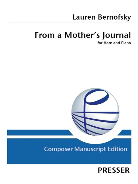 From A Mother's Journal : For Horn and Piano.