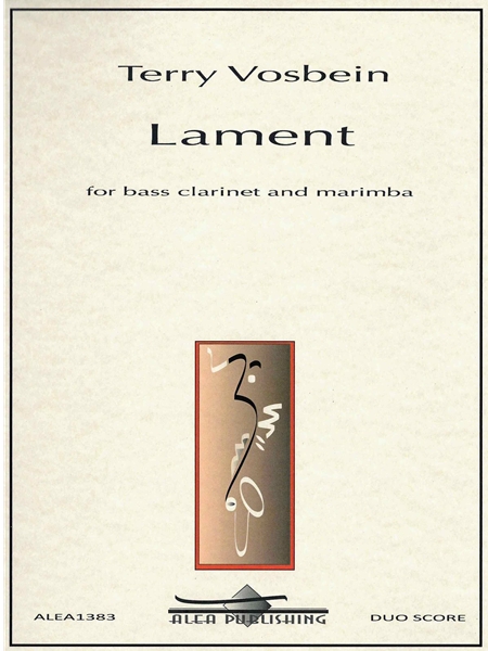 Lament : For Bass Clarinet and Marimba.