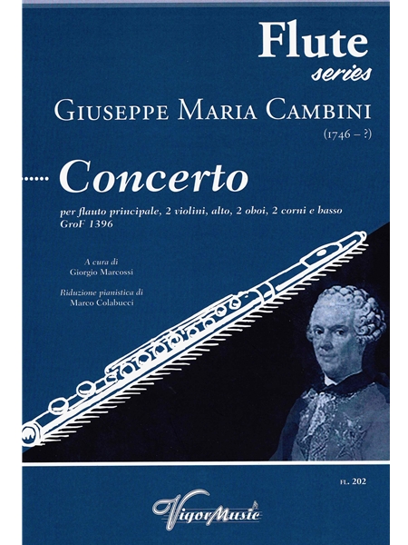 Concerto : Per Flauto Principale, 2 Violini, Alto, 2 Oboi, 2 Corni E Basso - Piano reduction.