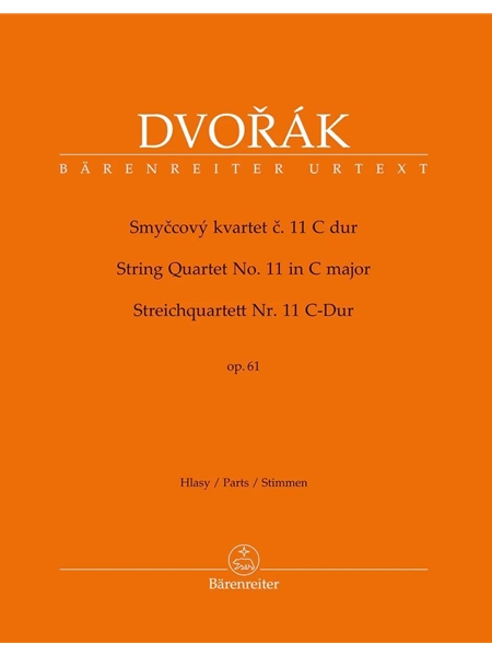 String Quartet No. 11 In C Major, Op. 61 / edited by Hartmut Schick.