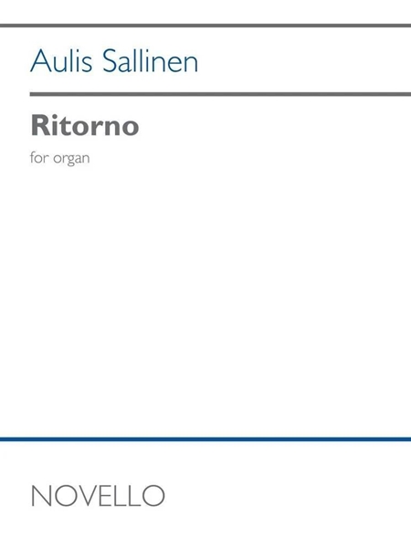 Ritorno, Op. 122 : For Organ (2024).