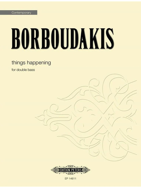 Things Happening : For Double Bass (2021).