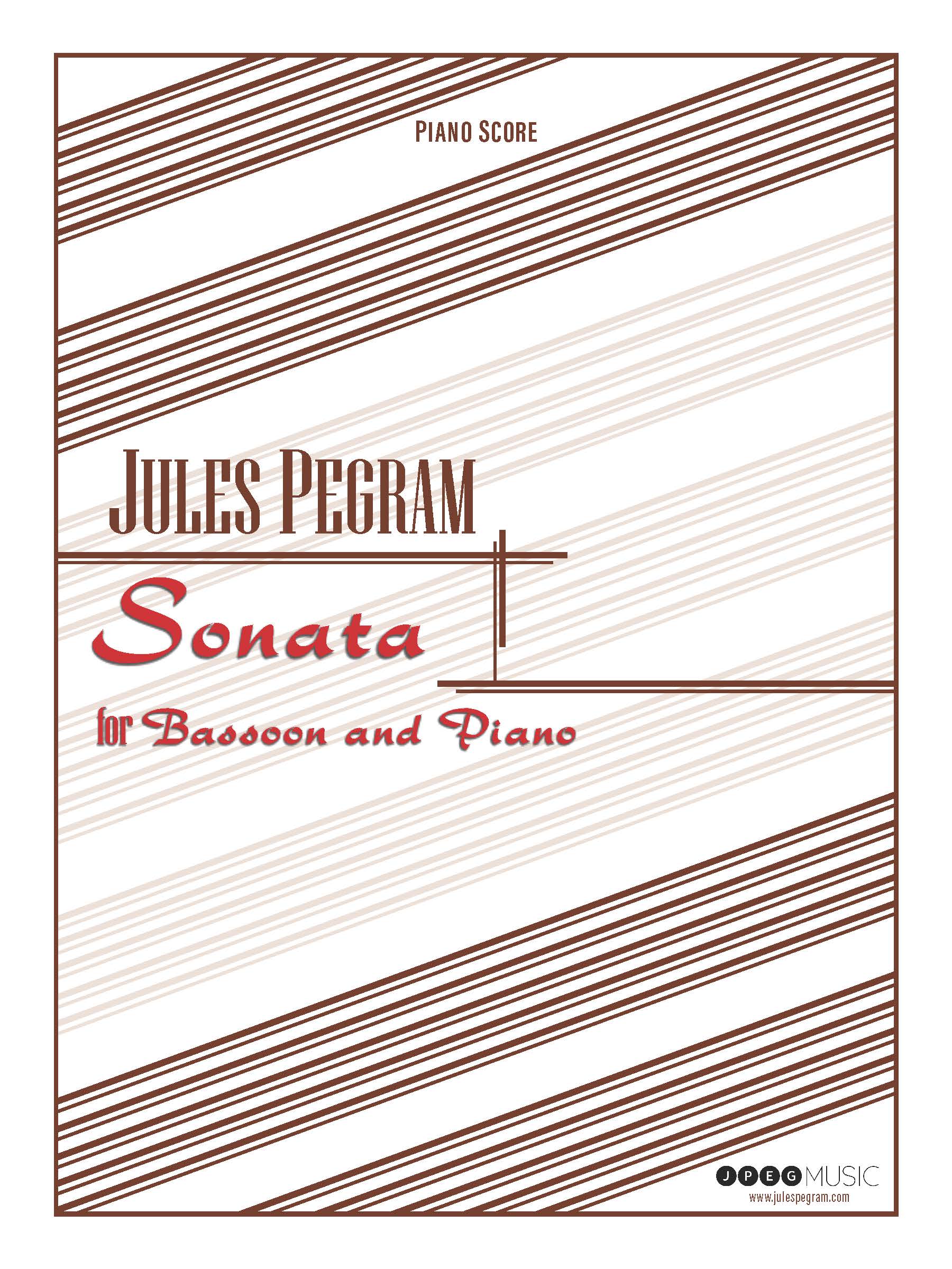 Sonata : For Bassoon and Piano.