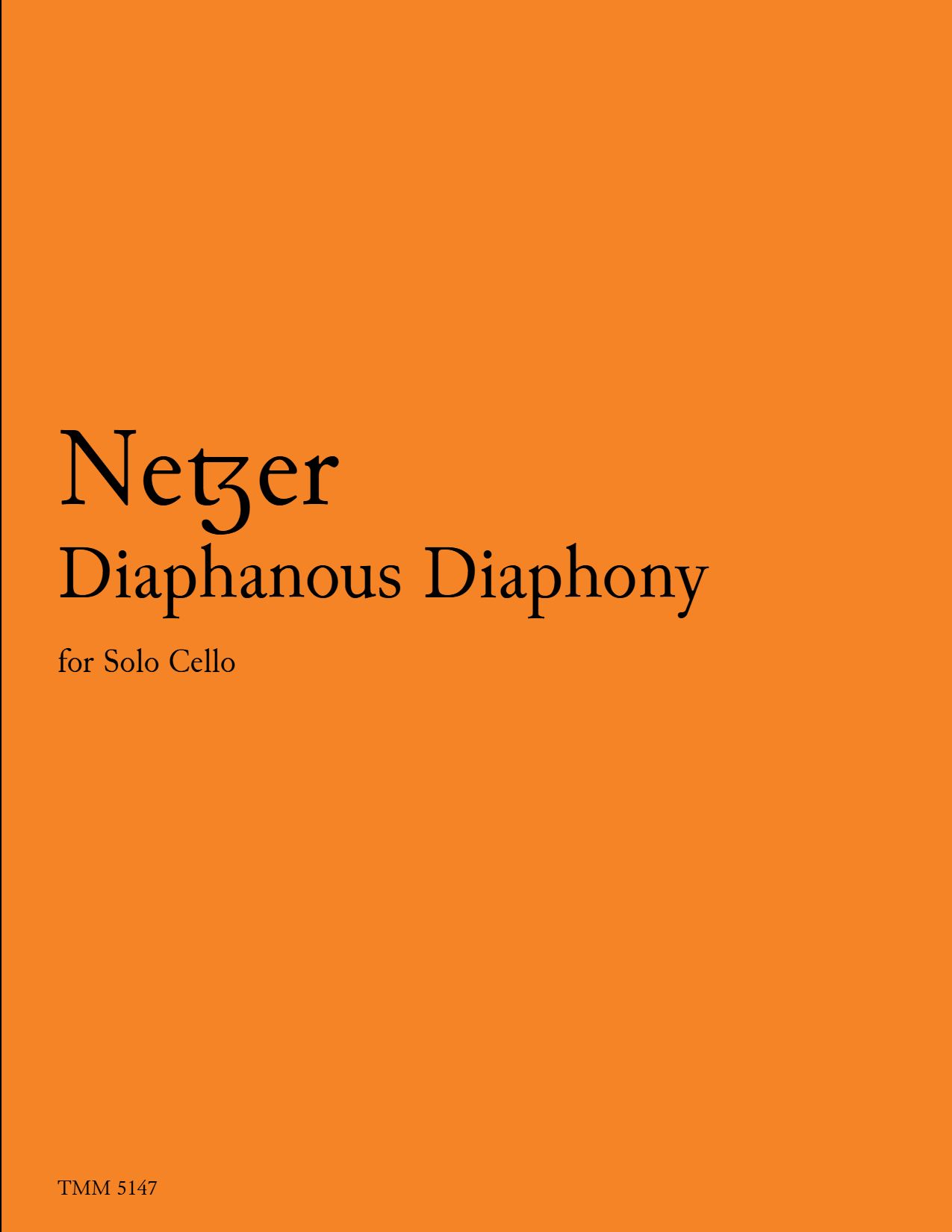 Diaphanous Diaphony : For Solo Cello (2021).