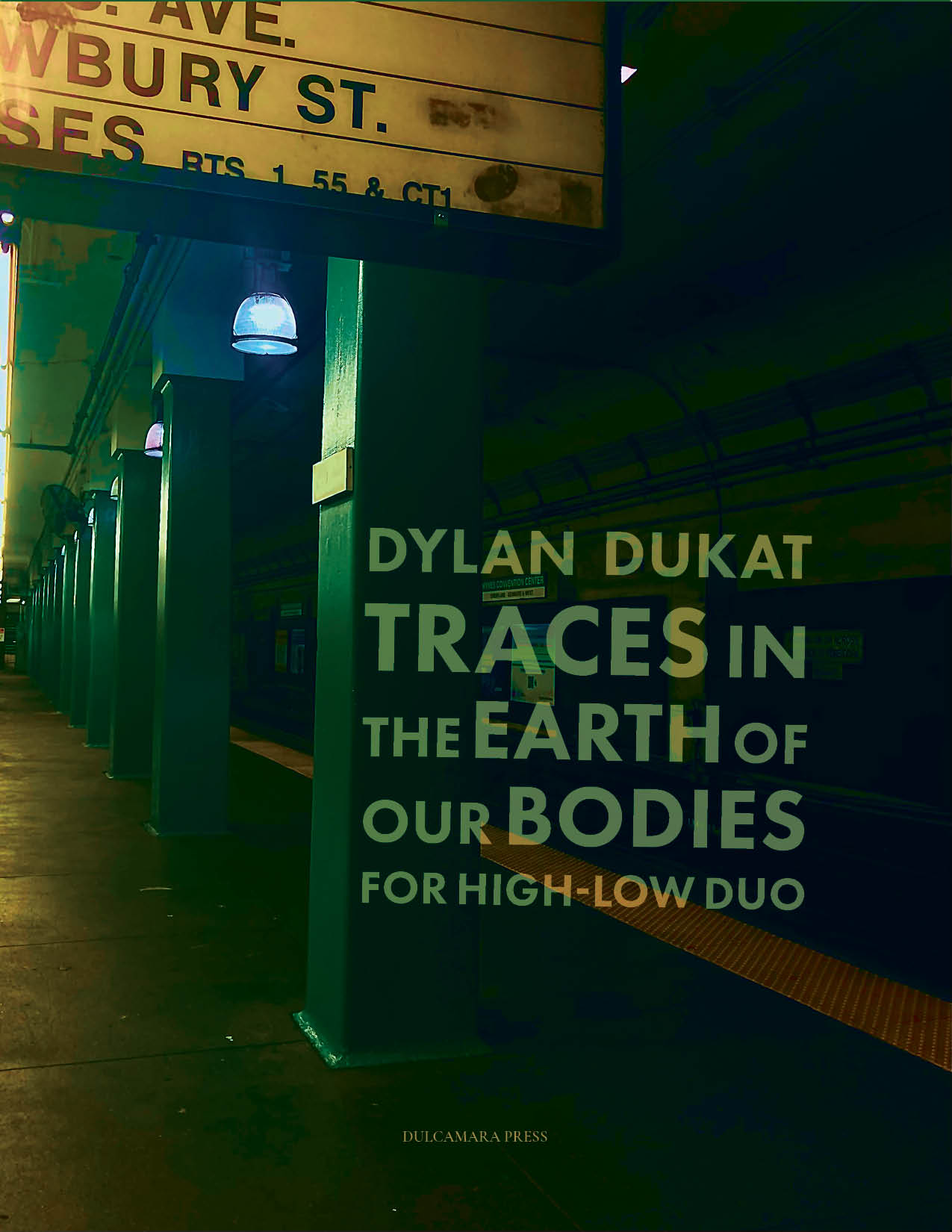 Traces In The Earth of Our Bodies : For High-Low Duo (Soprano and Double Bass).