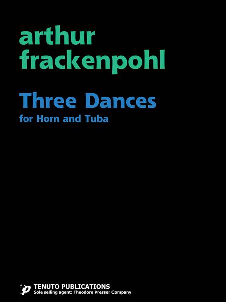 Three Dances : For Horn And Tuba.