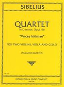 String Quartet In D Minor, Op. 56 (Voces Intimae).