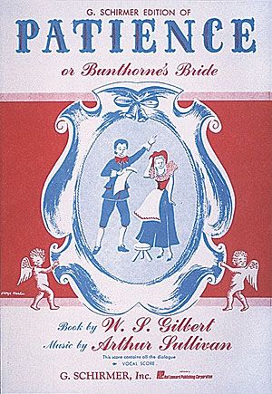 Patience, Or Bunthorne's Bride.