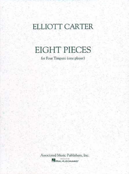 Eight Pieces : For Four Timpani (One Player).