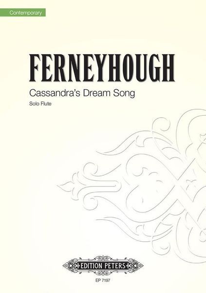 Cassandra's Dream Song : For Solo Flute.
