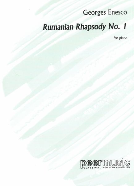 Rumanian Rhapsody No. 1 : For Piano.