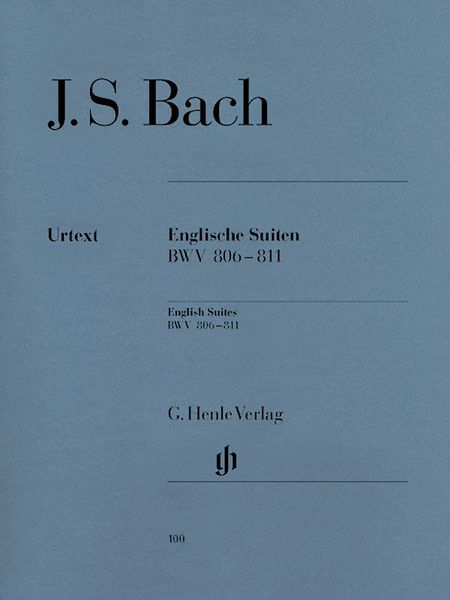 English Suites, BWV 806-811 : For Piano.