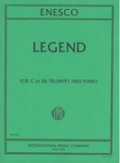 Legend : For Trumpet (Bb Or C) and Piano.