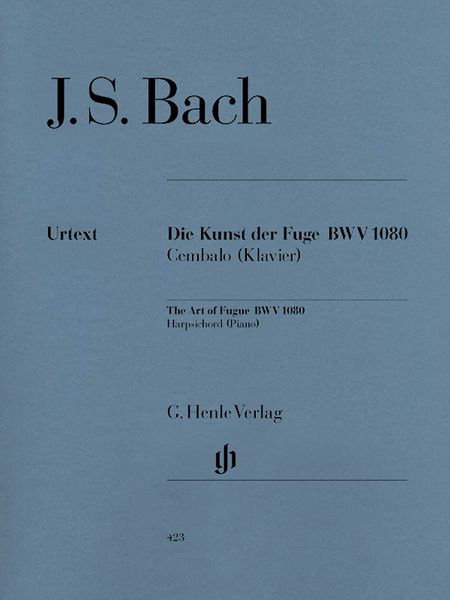 The Art of The Fugue, BWV 1080 : For Piano.