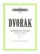 Slawische Taenze Op. 72, Band II : For Piano 4-Hands.