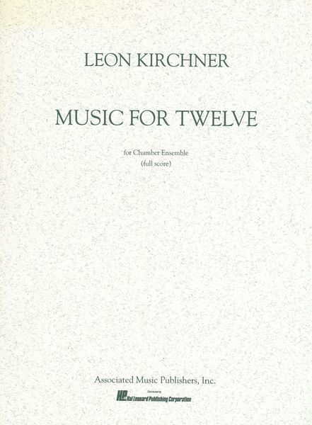 Music For Twelve : For Chamber Ensemble.