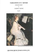 Variations In C Minor, Op. 42 : For Piano.