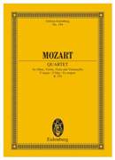 Quartet In F Major, K. 370 (368b) : For Oboe, Violin, Viola and Violoncello.