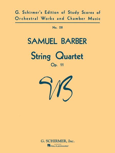 String Quartet, Op. 11.