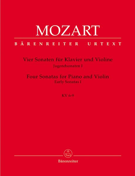 Early Sonatas, Vol. 1 : For Violin And Piano.