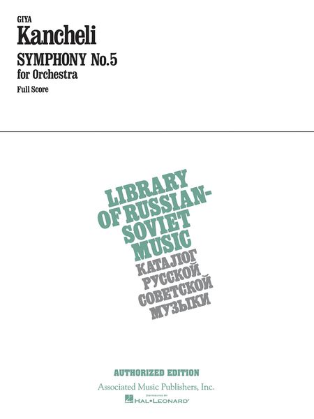 Symphony No. 5 : For Orchestra.