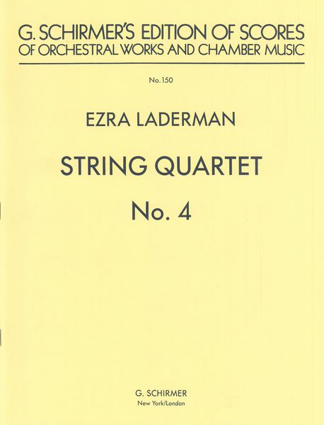 String Quartet No. 4.