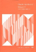 Missa In F - Selva Morale Et Spirituale : For SATB Choir And Organ.