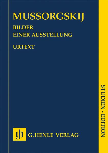 Pictures At An Exhibition : For Piano / Urtext Edition By Petra Weber-Bockholdt.