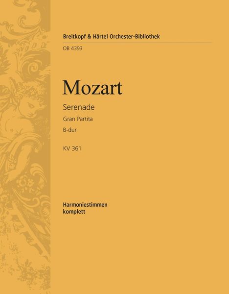 Serenade For Winds No. 10 In Bb Major, K. 361.