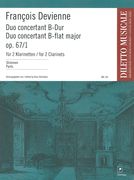 Duo Concertant, Op. 67 No. 1 : Pour 2 Clarinettes / edited by Hans Steinbeck.