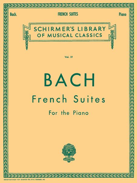 French Suites, BWV 812-817 : For Keyboard.