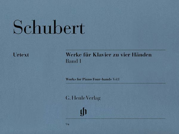 Piano Works For Four Hands, Vol. 1.