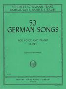 Fifty German Songs : For Low Voice and Piano / edited by Graham Bastable.